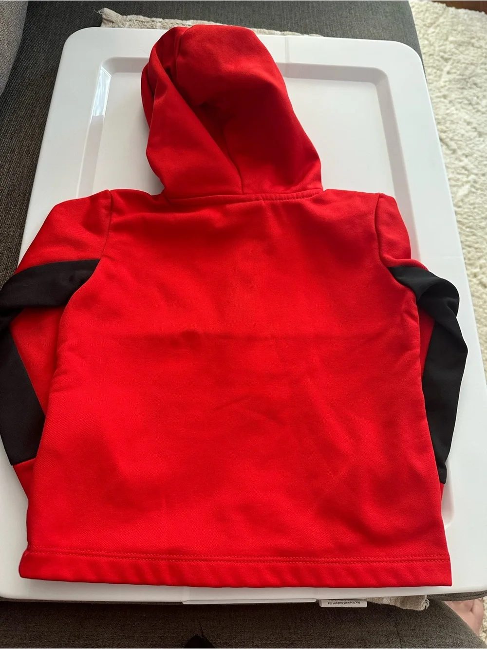 Nike Red and Black Kids Hoodie & Joggers Set